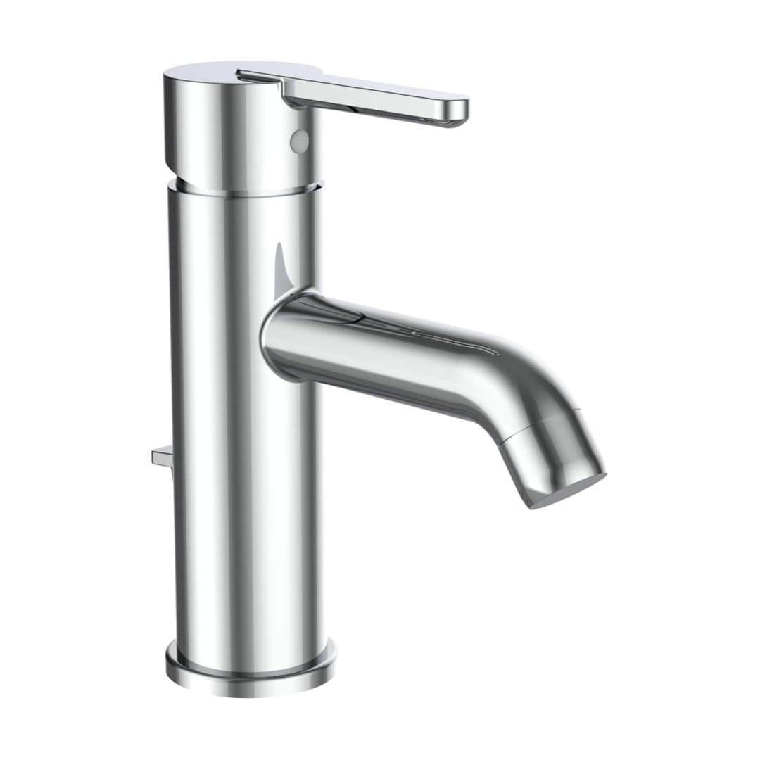 Laufen LUA – Μπαταρία Νιπτήρα – προεξοχή 118 mm, με βαλβίδα – Chrome (H3110810041141)