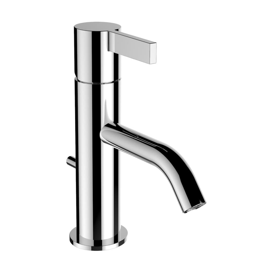 Laufen Kartell LAUFEN – Μπαταρία Νιπτήρα – προεξοχή 115 mm, με βαλβίδα – Chrome (H3113310041011)
