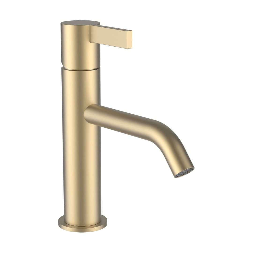 Laufen Kartell LAUFEN – Μπαταρία Νιπτήρα – προεξοχή 135 mm, χωρίς βαλβίδα – PVD pale gold matt (H3113310831201)