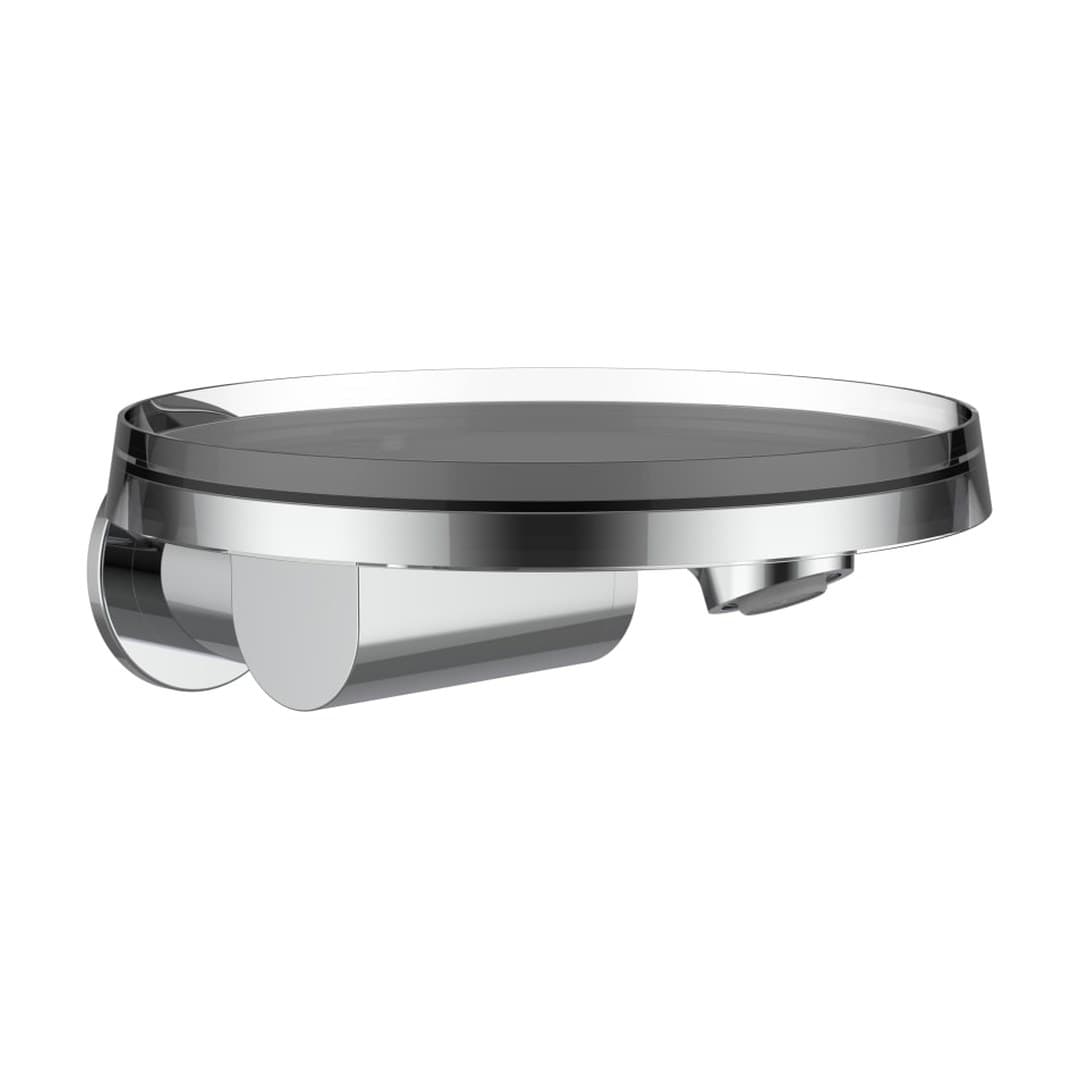 Laufen Kartell LAUFEN – Μπαταρία Νιπτήρα Τοίχου – προεξοχή 186 mm, για Simibox 1-Point, με μπολ disc – Chrome (H3113370041201)