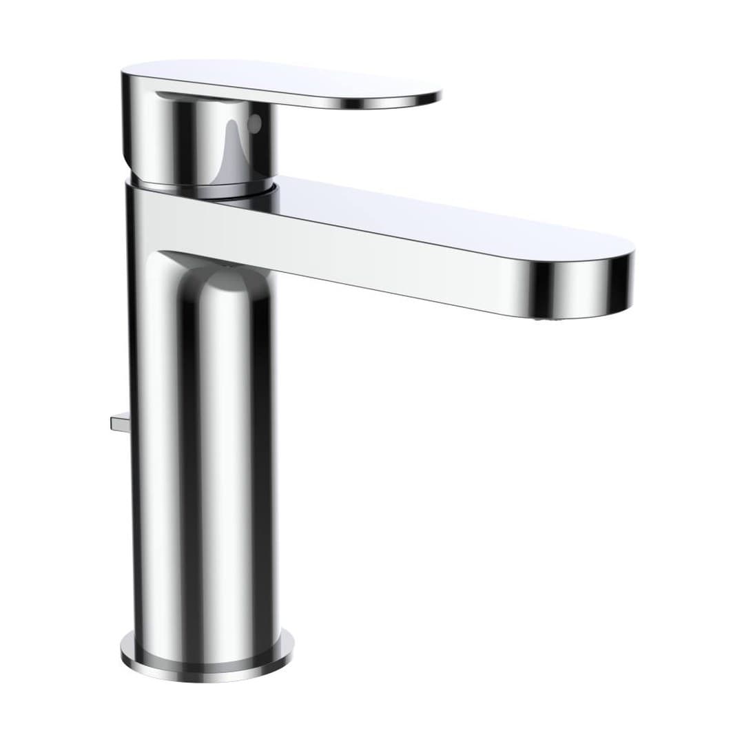 Laufen NEJA – Μπαταρία Νιπτήρα – προεξοχή 132 mm, με βαλβίδα – Chrome (H3115110041211)