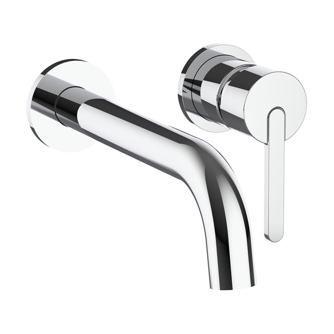 Laufen LUA E – Μπαταρία Νιπτήρα Τοίχου – Chrome (H3115F60041201)