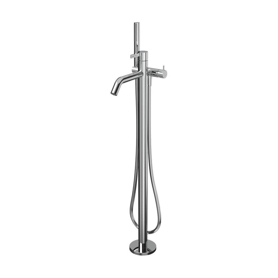 Laufen Kartell LAUFEN – Μπαταρία Λουτρού Δαπέδου – προεξοχή 203 mm, σωλήνας 1250 mm, για σώμα εντοιχισμού – Chrome (H3213380041211)