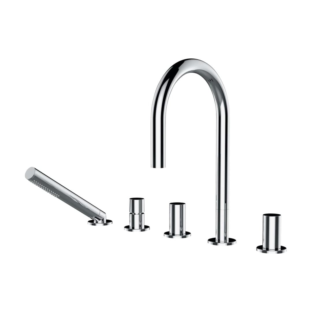 Laufen Kartell LAUFEN – Μπαταρία Λουτρού Πάγκου – Chrome (H3223350042821)