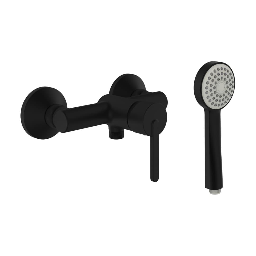 Laufen LUA – Σετ Ντους – PVD Titanium black matt (H3310810811311)