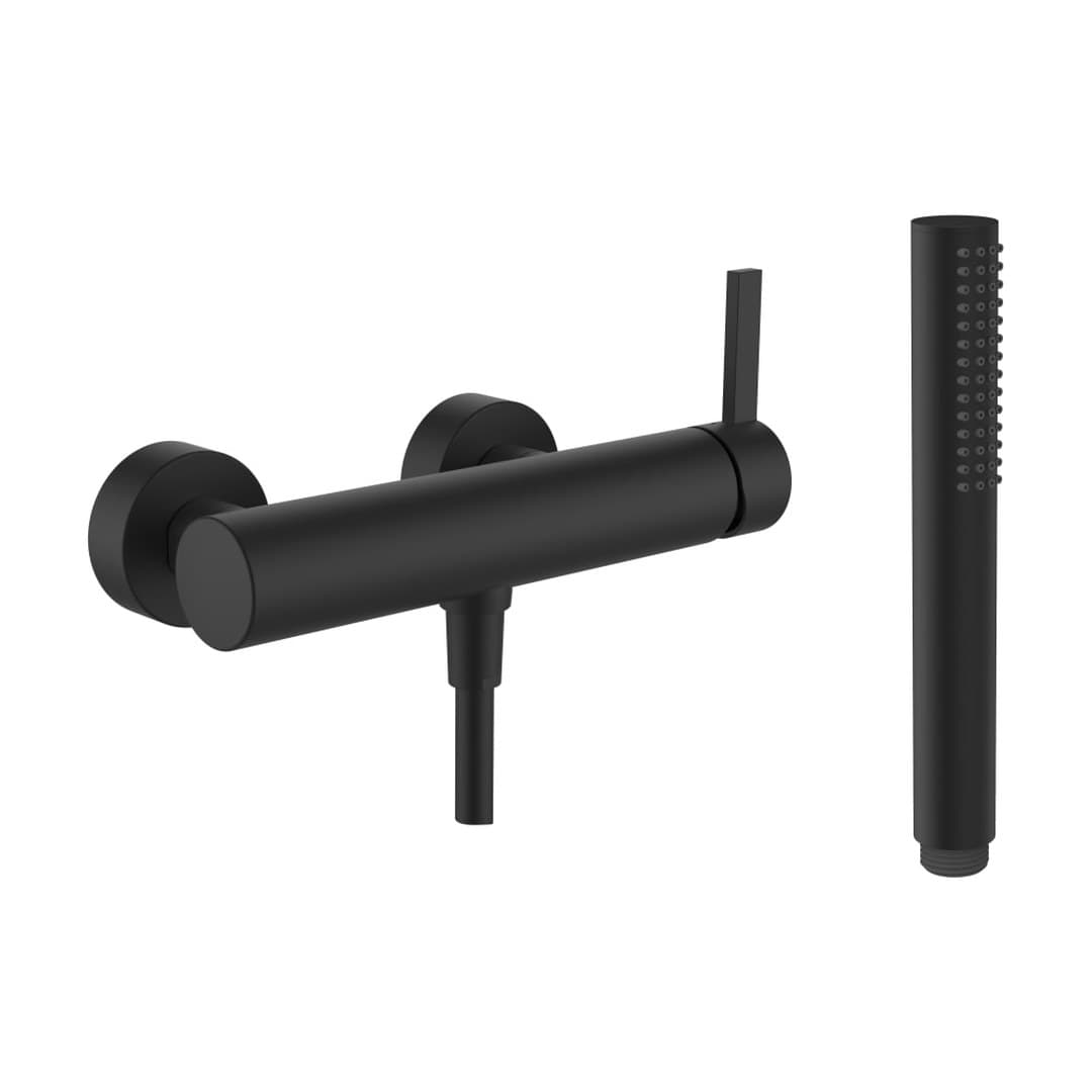 Laufen Kartell LAUFEN – Σετ Ντους – PVD Titanium black matt (H3313370811411)