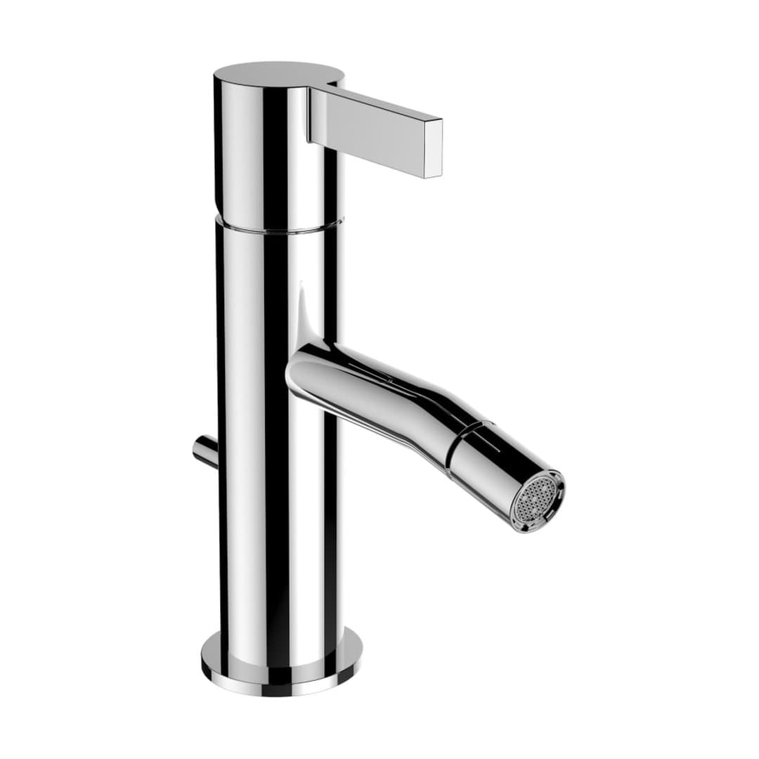 Laufen Kartell LAUFEN – Μπαταρία Μπιντέ – προεξοχή 110 mm, με βαλβίδα – Chrome (H3413310041011)