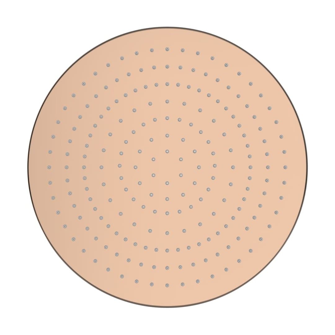 Laufen – Κεφαλή Ντους – Ø300 mm, στρογγυλή – PVD rosegold (H3679810822321)