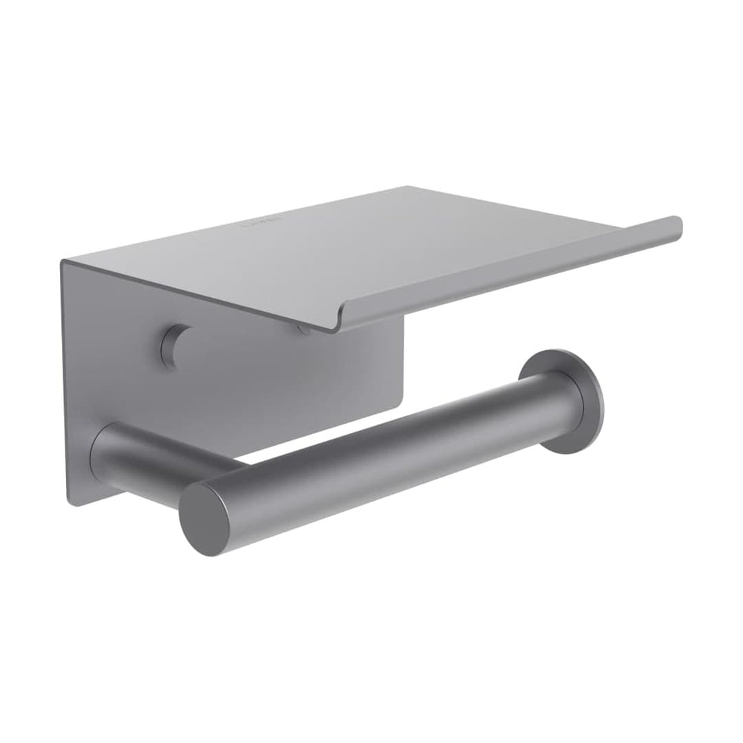Laufen NIARA – Θήκη Χαρτιού – 159×112 mm, με ράφι – Inox look brushed (H3840621610031)