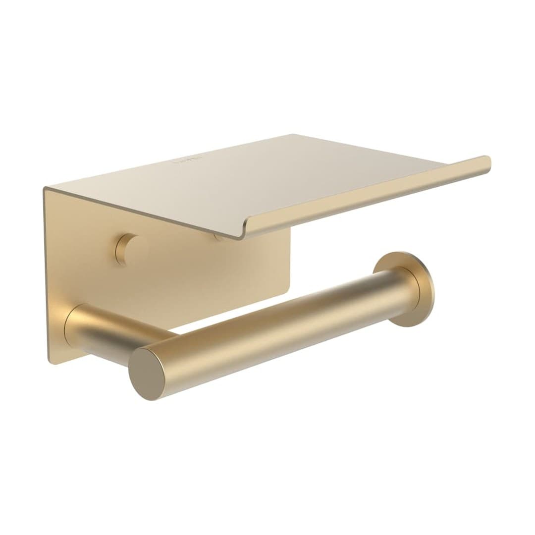 Laufen NIARA – Θήκη Χαρτιού – 159×112 mm, με ράφι – Pale Gold matt (H3840621650031)