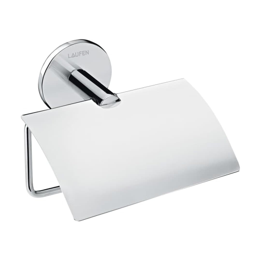 Laufen CANA – Θήκη Χαρτιού – 125×54 mm, με καπάκι – Chromed (H3841320040011)