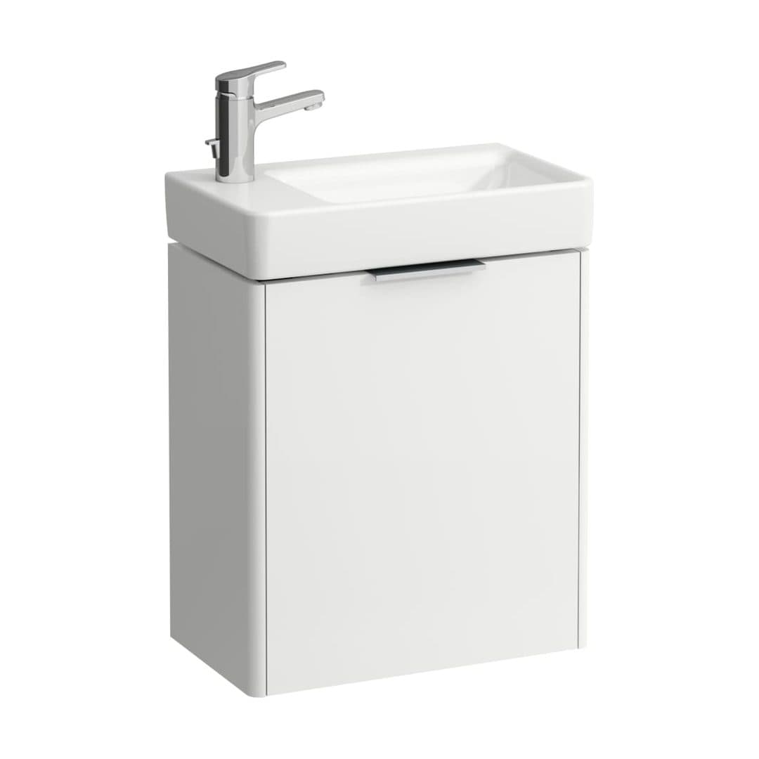 Laufen BASE – Έπιπλο Νιπτήρα – 460 mm, 1 πόρτα αριστερή – White Matt (H4021011102601)