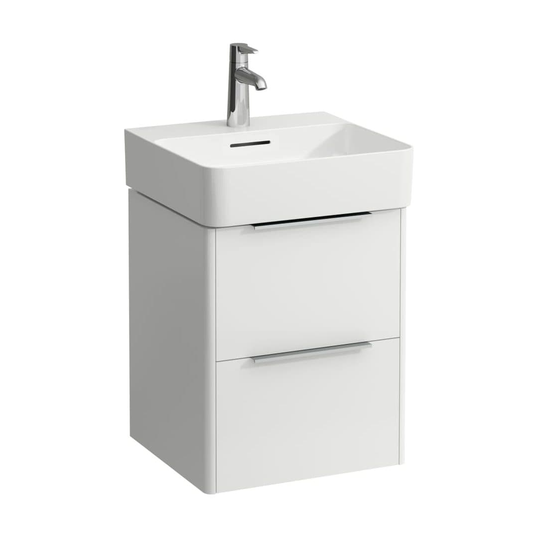 Laufen BASE – Έπιπλο Νιπτήρα – 435 mm, 2 συρτάρια – White glossy (H4021321102611)