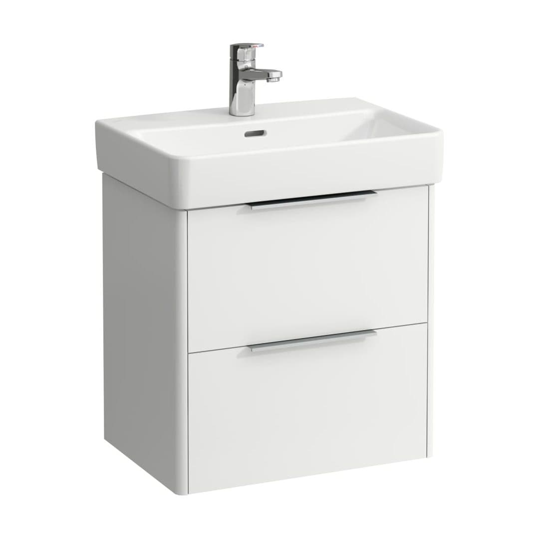Laufen BASE – Έπιπλο Νιπτήρα – 520 mm, 2 συρτάρια, για νιπτήρα H818958 – White Matt (H4021521102601)