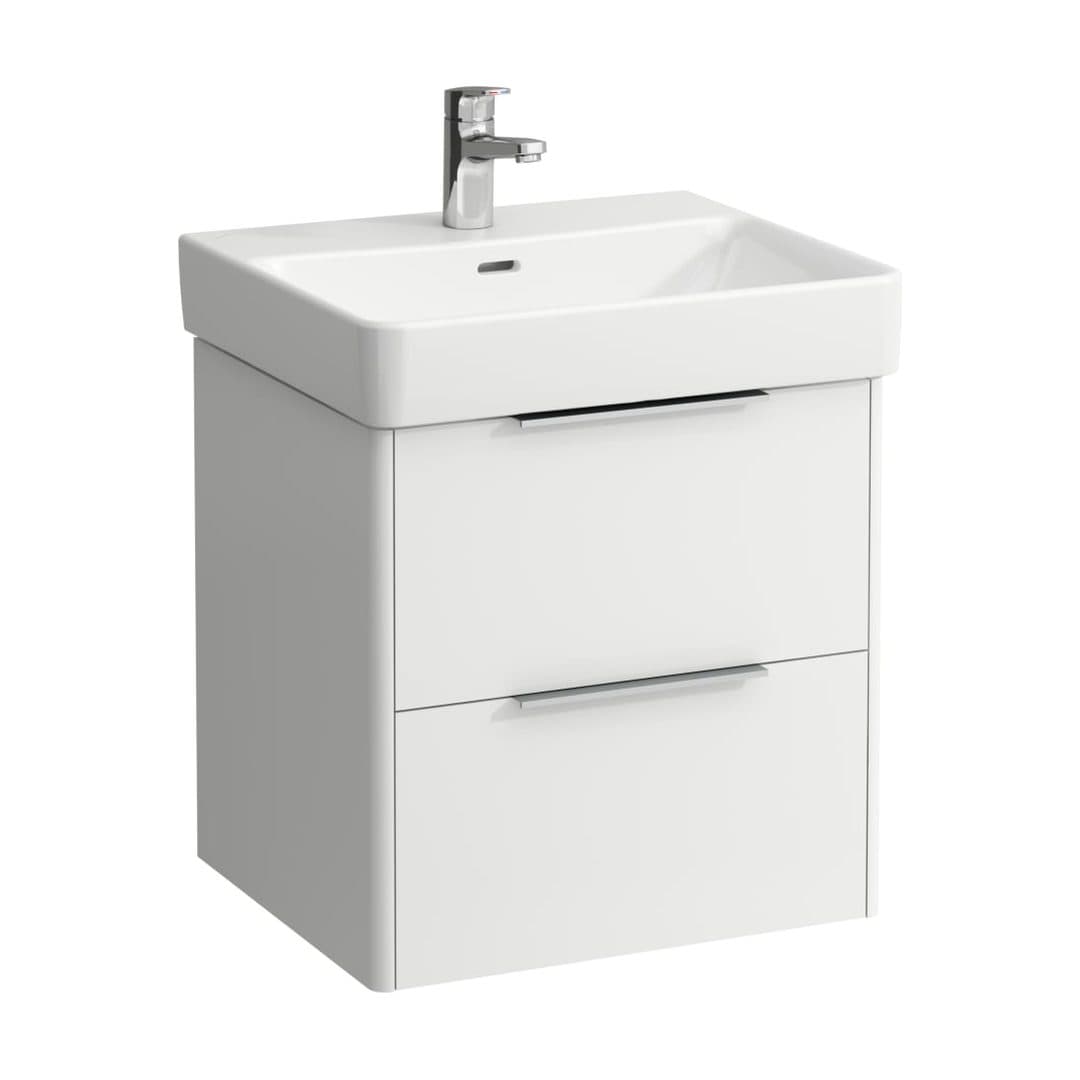 Laufen BASE – Έπιπλο Νιπτήρα – 520 mm, 2 συρτάρια, για νιπτήρα H810962 – White Matt (H4021721102601)