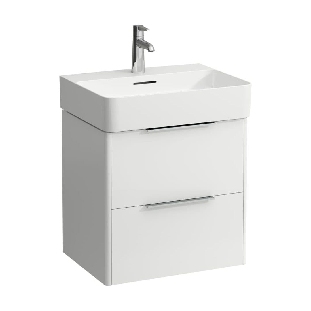 Laufen BASE – Έπιπλο Νιπτήρα – 535 mm, 2 συρτάρια – White glossy (H4021921102611)