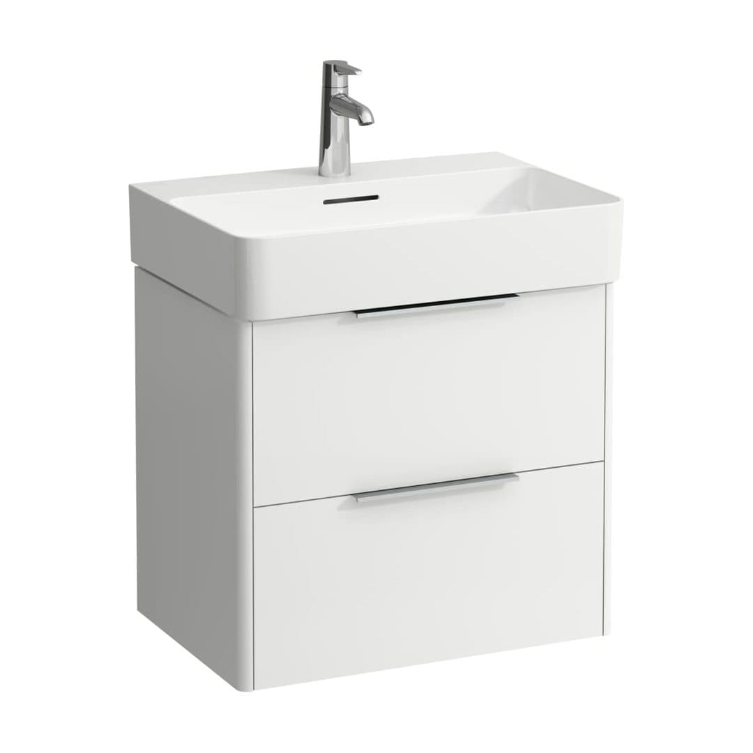 Laufen BASE – Έπιπλο Νιπτήρα – 585 mm, 2 συρτάρια – White Matt (H4022521102601)