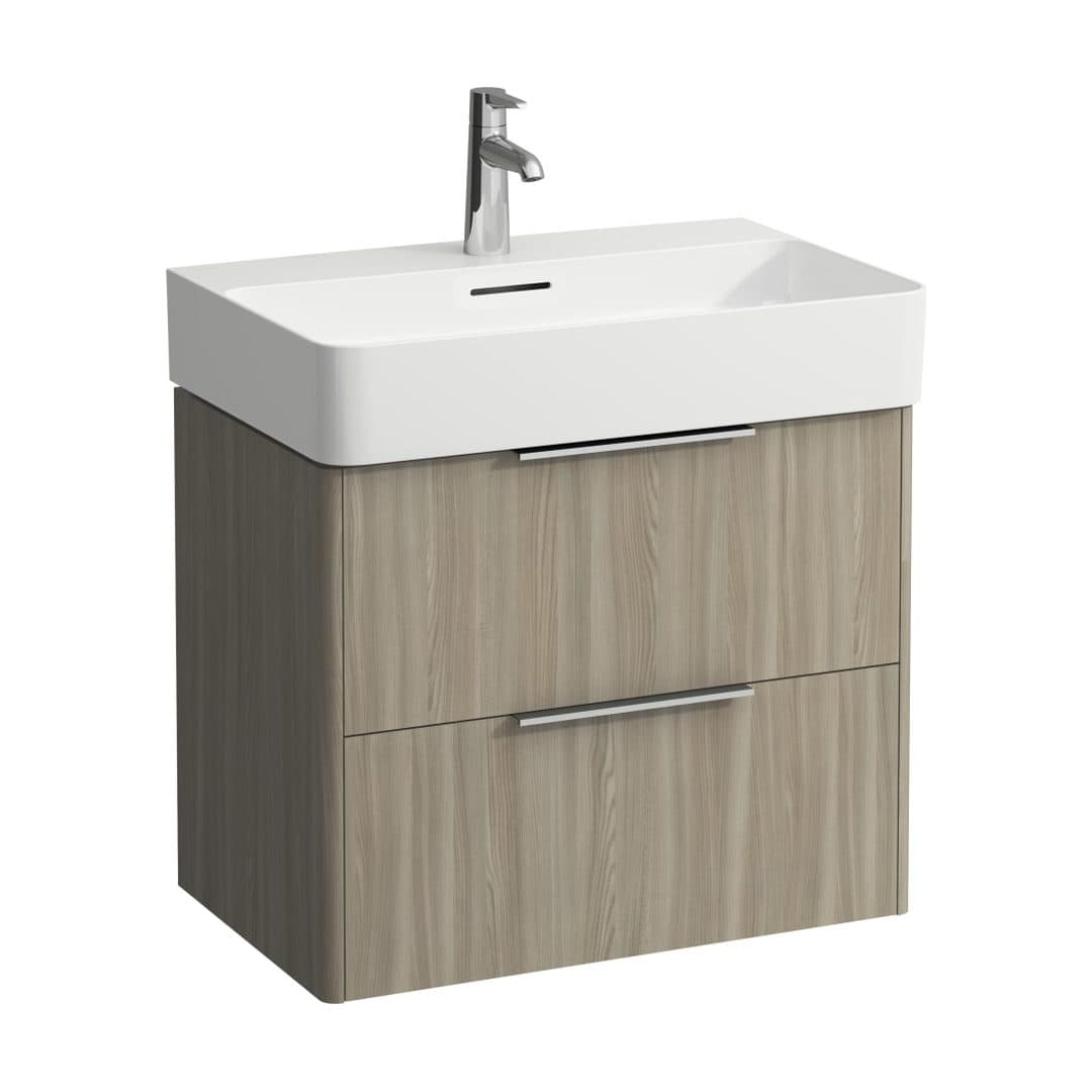 Laufen BASE – Έπιπλο Νιπτήρα – 635 mm, 2 συρτάρια – Light elm (H4023121102621)
