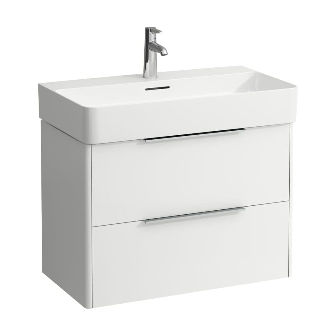 Laufen BASE – Έπιπλο Νιπτήρα – 735 mm, 2 συρτάρια – White Matt (H4023521102601)
