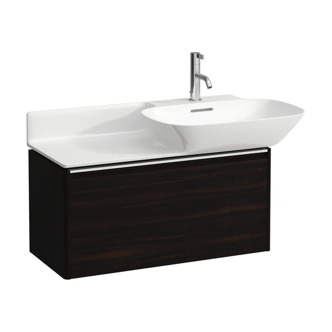 Laufen BASE – Έπιπλο Νιπτήρα – 770 mm, 1 συρτάρι – Dark brown elm (H4030011102631)