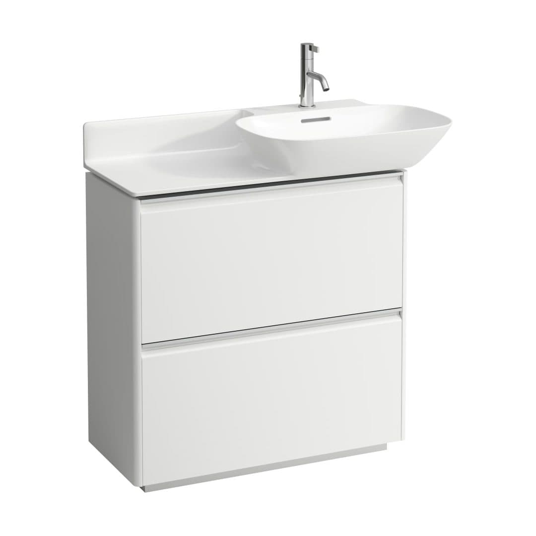 Laufen BASE – Έπιπλο Νιπτήρα – 770 mm, 2 συρτάρια – White Matt (H4030021102601)