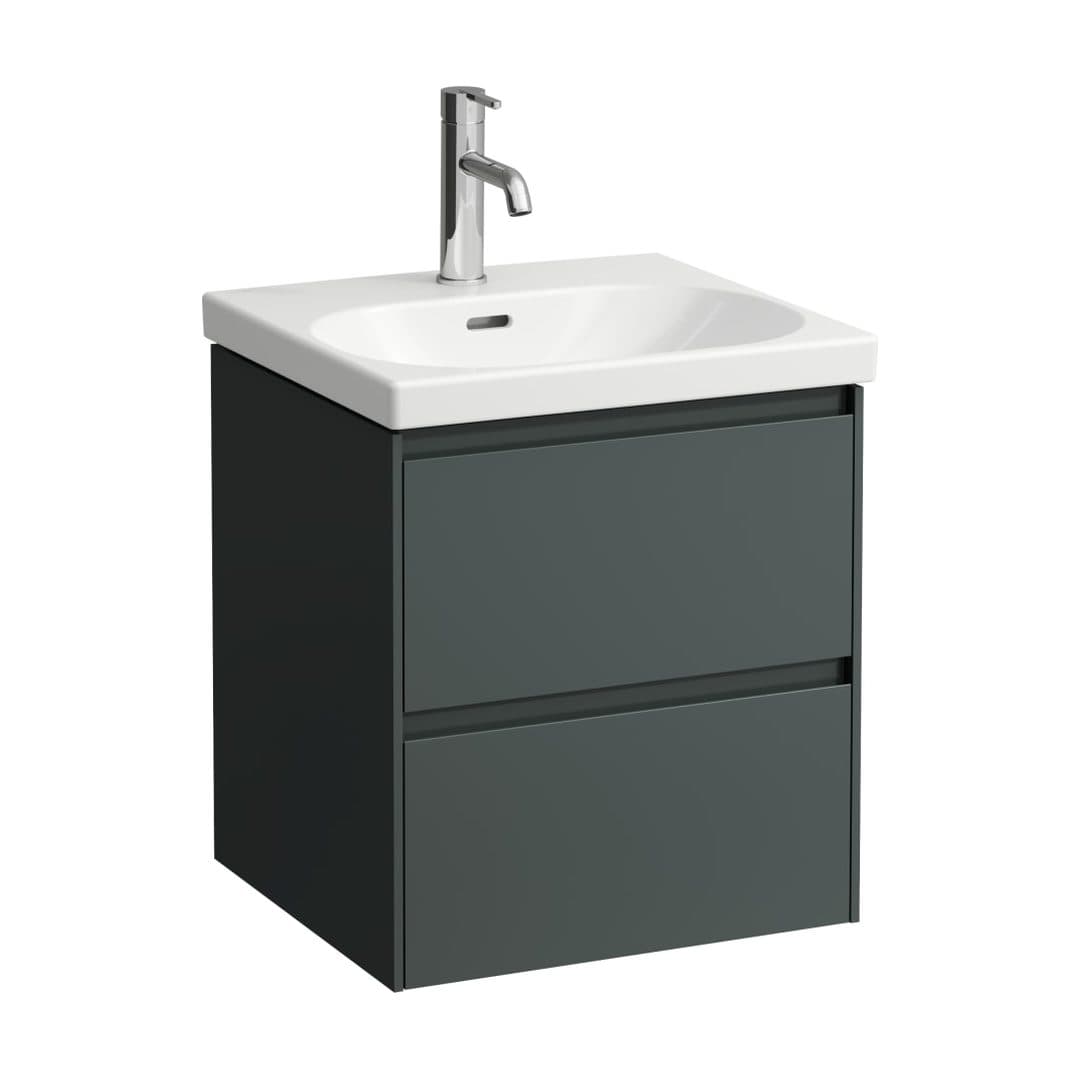 Laufen LANI – Έπιπλο Νιπτήρα – 480 mm, 2 συρτάρια – Traffic Grey (H4035121122661)