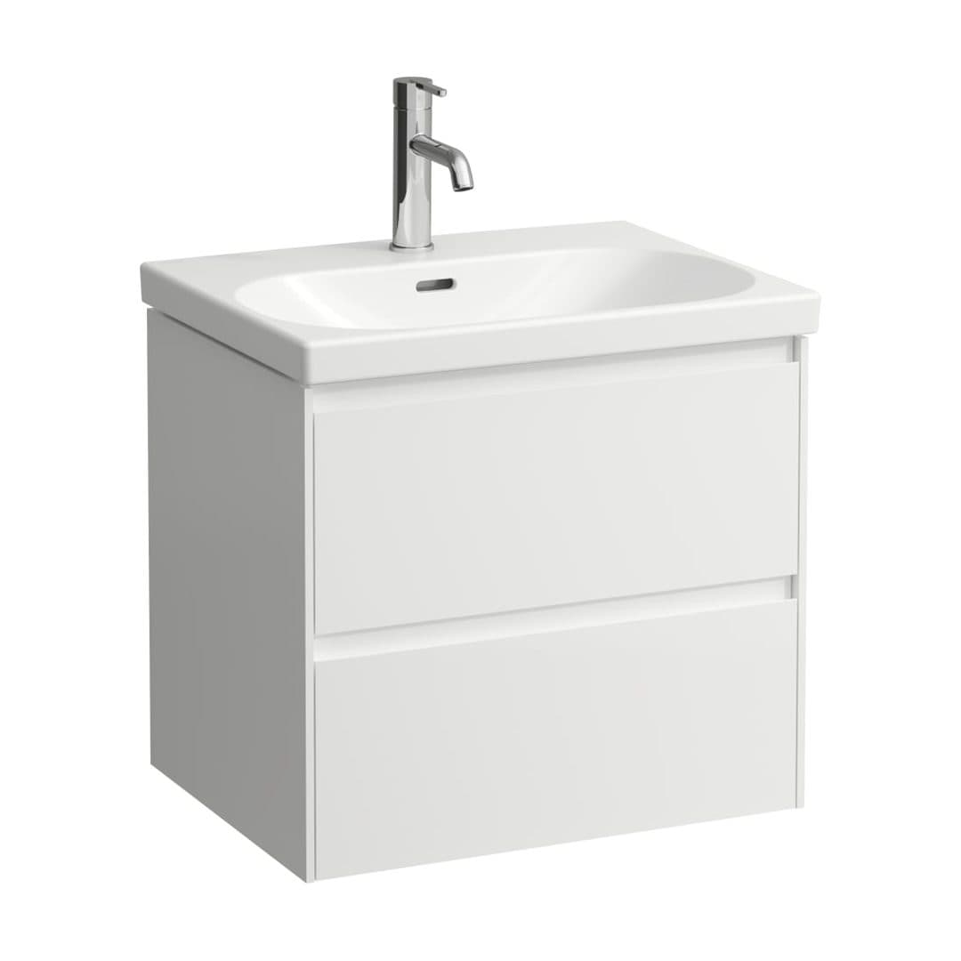 Laufen LANI – Έπιπλο Νιπτήρα – 585 mm, 2 συρτάρια – White glossy (H4035321122611)