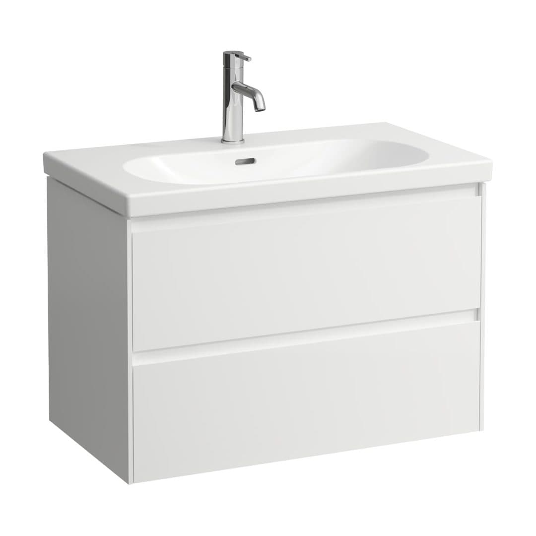Laufen LANI – Έπιπλο Νιπτήρα – 785 mm, 2 συρτάρια – White glossy (H4035521122611)
