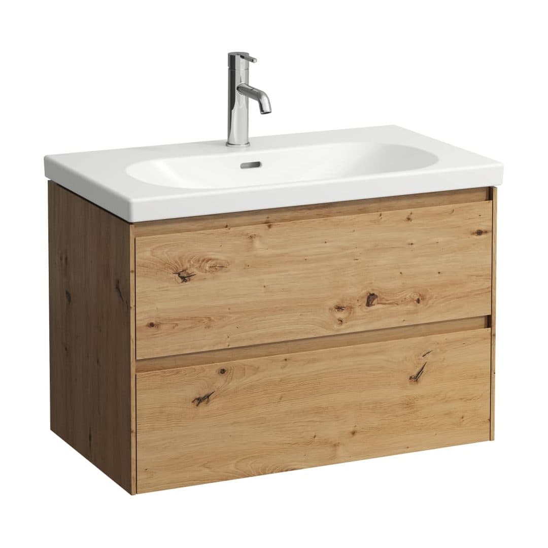 Laufen LANI – Έπιπλο Νιπτήρα – 785 mm, 2 συρτάρια – Wild oak (H4035521122671)