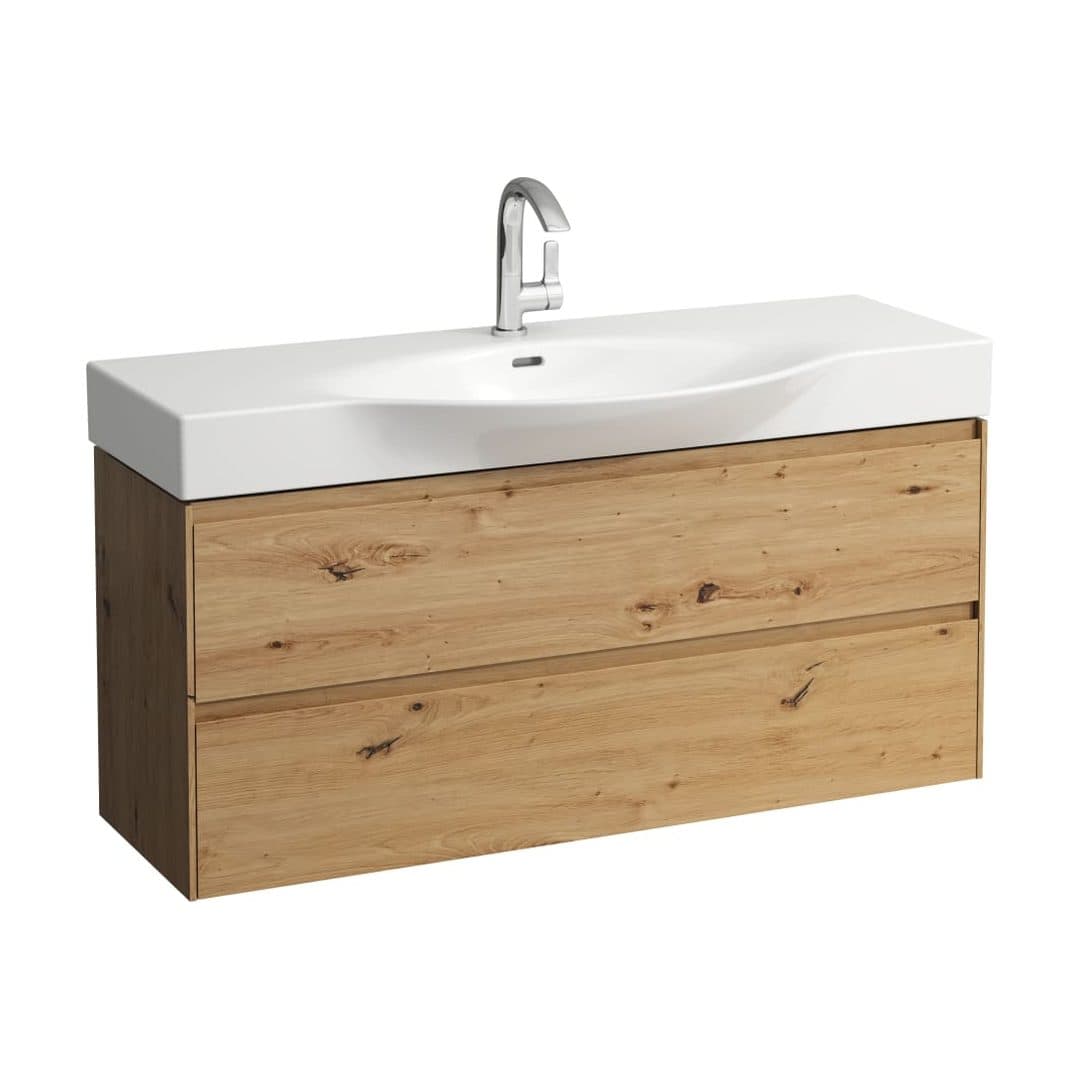 Laufen – Έπιπλο Νιπτήρα – 1180 mm, 2 συρτάρια – Wild oak (H4042221122671)