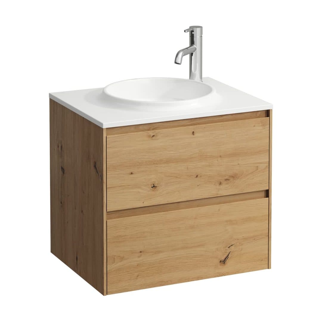 Laufen LANI – Έπιπλο Νιπτήρα – 570 mm, 2 συρτάρια – Wild oak (H4042521122671)