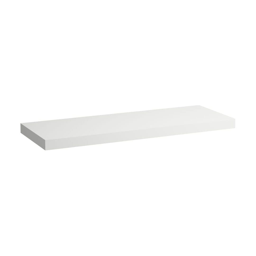 Laufen LANI – Πάγκος Νιπτήρα – 1370 mm, χωρίς άνοιγμα, πάχος 65 mm – White Matt (H4046801122601)