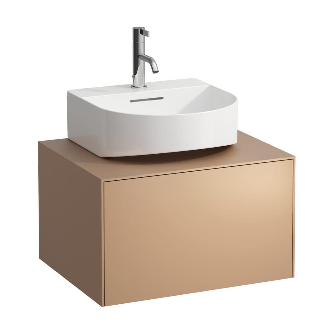 Laufen SONAR – Έπιπλο Νιπτήρα – 575 mm, 1 συρτάρι, κεντρικό άνοιγμα, για νιπτήρα H816341 – Copper (lacquered) (H4054310340411)