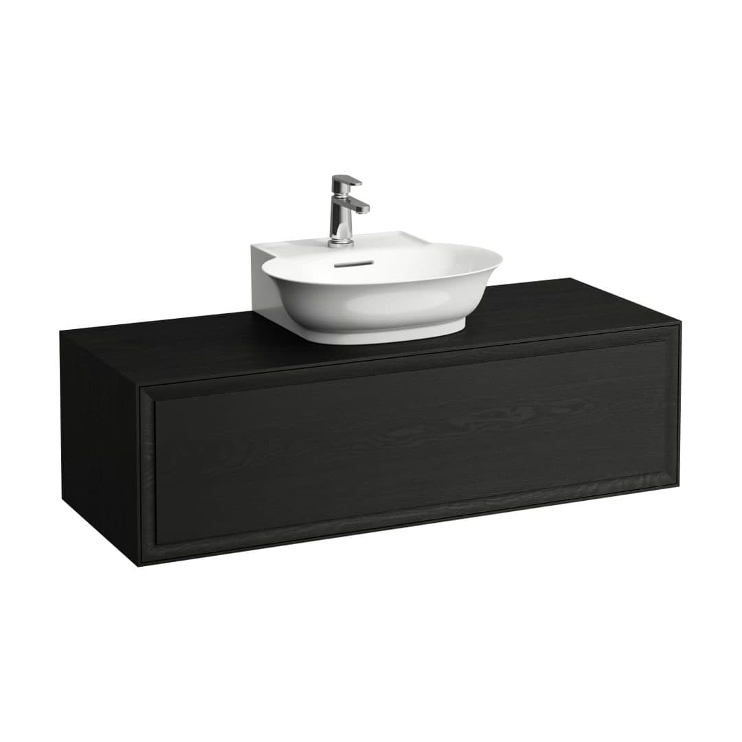 Laufen THE NEW CLASSIC – Έπιπλο Νιπτήρα – 1175 mm, 1 συρτάρι, κεντρικό άνοιγμα, για νιπτήρα H816852 – Blacked Oak (H4060230856281)