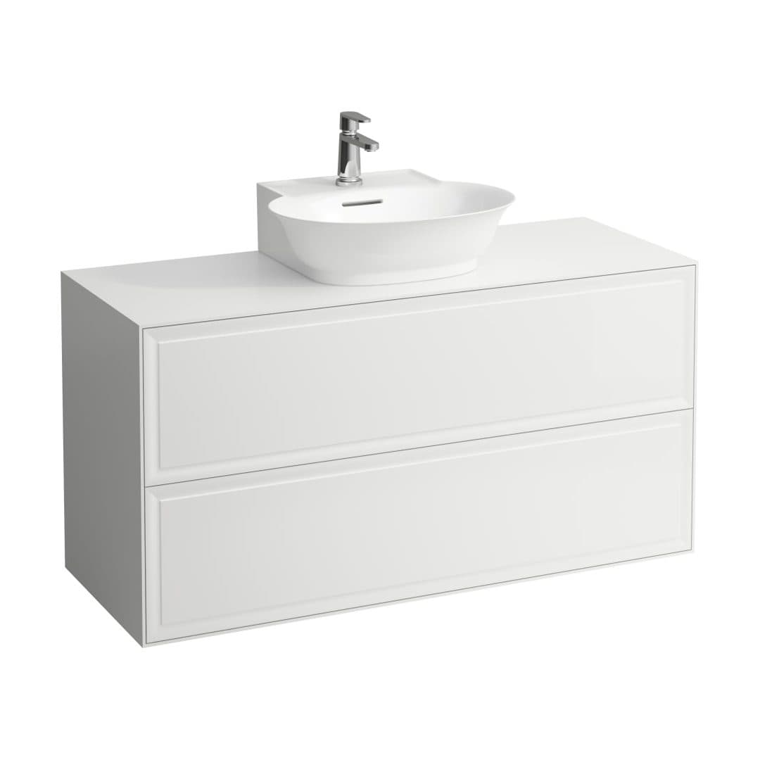 Laufen THE NEW CLASSIC – Έπιπλο Νιπτήρα – 1175 mm, 2 συρτάρια, για νιπτήρα H816852 – White lacquered (H4060240856311)