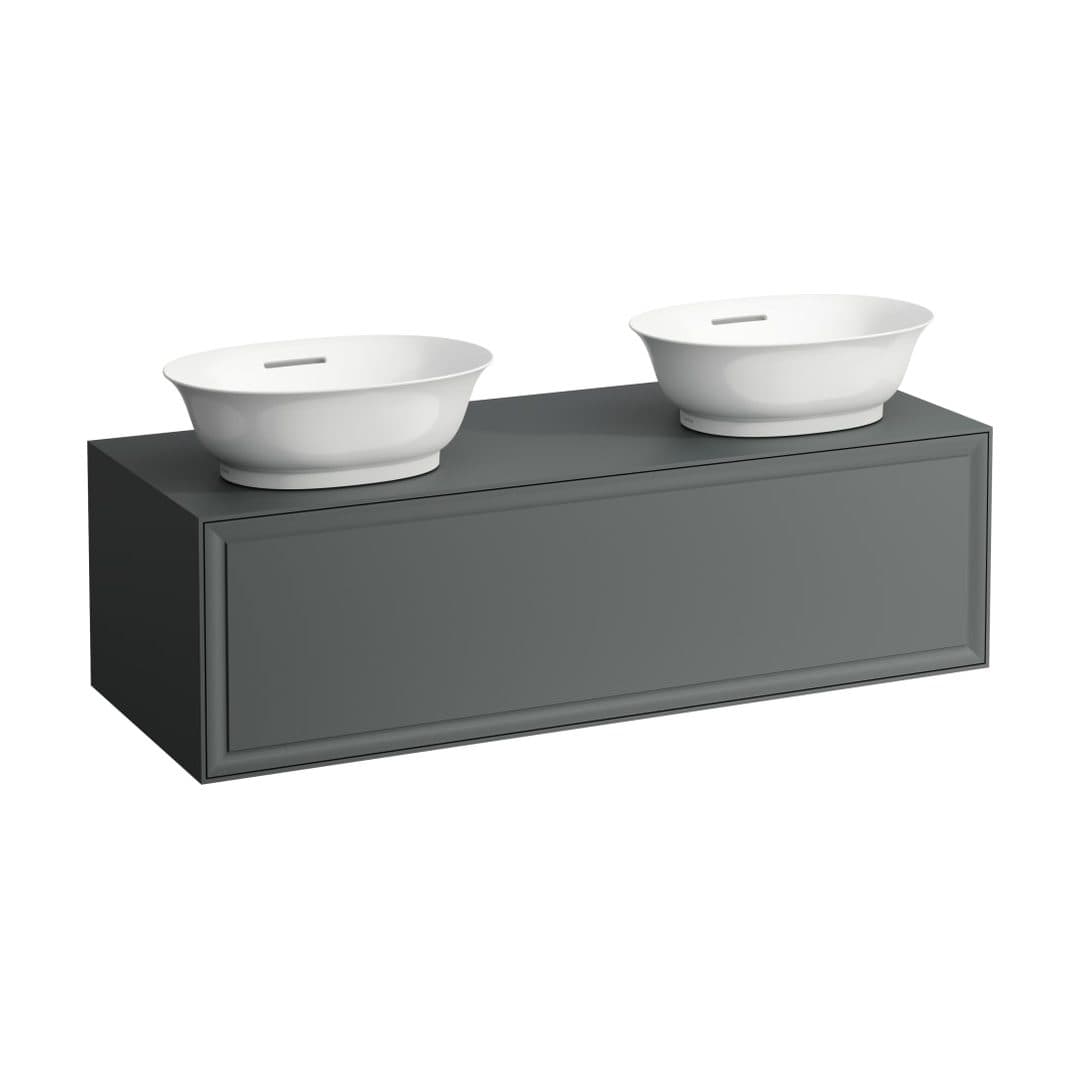 Laufen THE NEW CLASSIC – Έπιπλο Νιπτήρα – 1175 mm, 1 συρτάρι, για νιπτήρα H812850 – Traffic Grey (H4060800856271)
