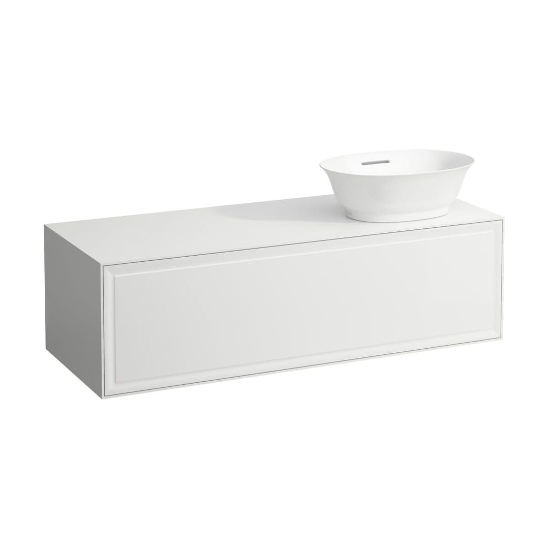 Laufen THE NEW CLASSIC – Έπιπλο Νιπτήρα – 1175 mm, 1 συρτάρι, άνοιγμα δεξιά – White Matt (H4060820851701)