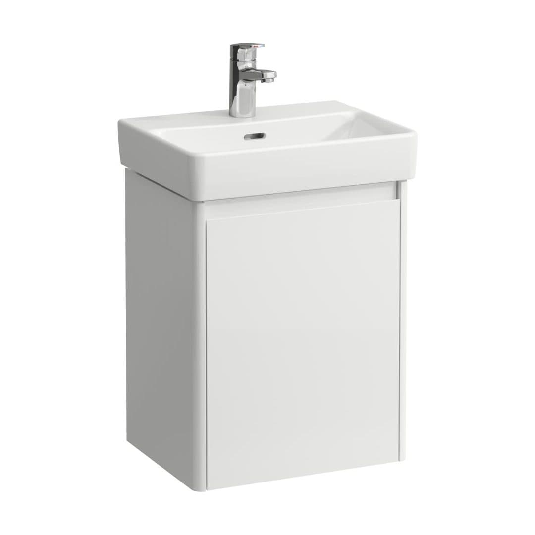 Laufen BASE 2.0 – Έπιπλο Νιπτήρα – 420 mm, 1 πόρτα αριστερή – White glossy (H4112211082611)