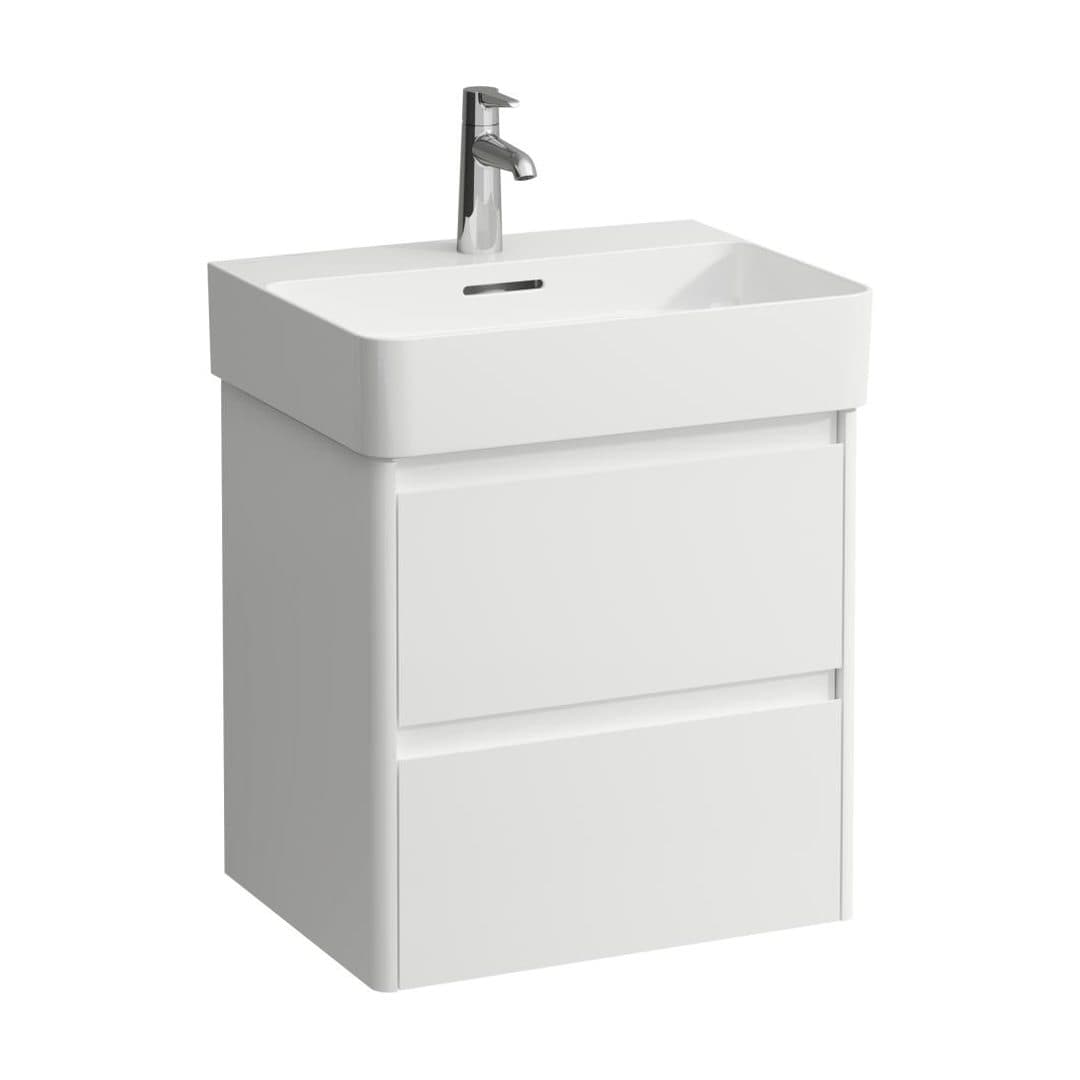 Laufen BASE 2.0 – Έπιπλο Νιπτήρα – 520 mm, 2 συρτάρια, για νιπτήρα H810282 – White Matt (H4113621082601)