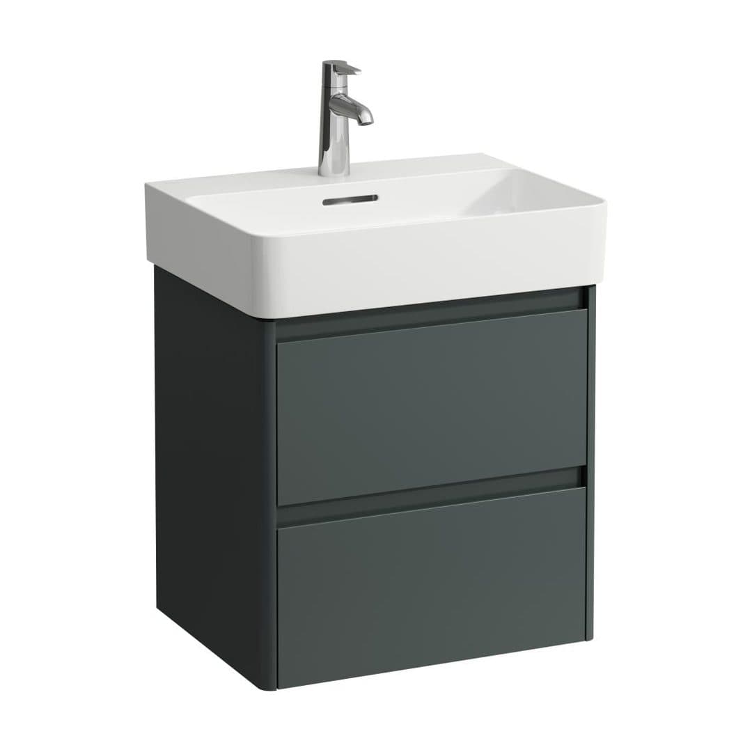 Laufen BASE 2.0 – Έπιπλο Νιπτήρα – 520 mm, 2 συρτάρια, για νιπτήρα H810282 – Traffic Grey (H4113621082661)
