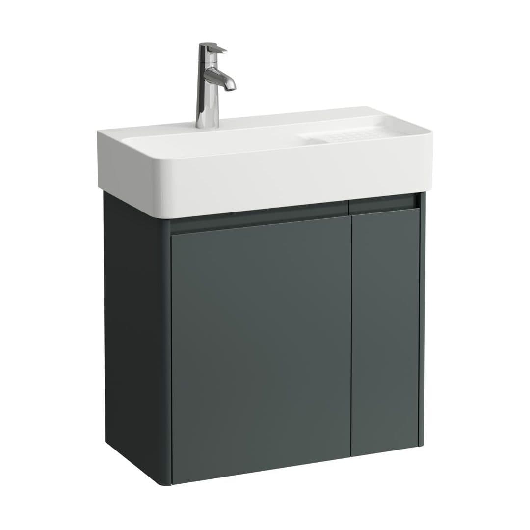 Laufen BASE 2.0 – Έπιπλο Νιπτήρα – 570 mm, 2 πόρτες – Traffic Grey (H4113831082661)