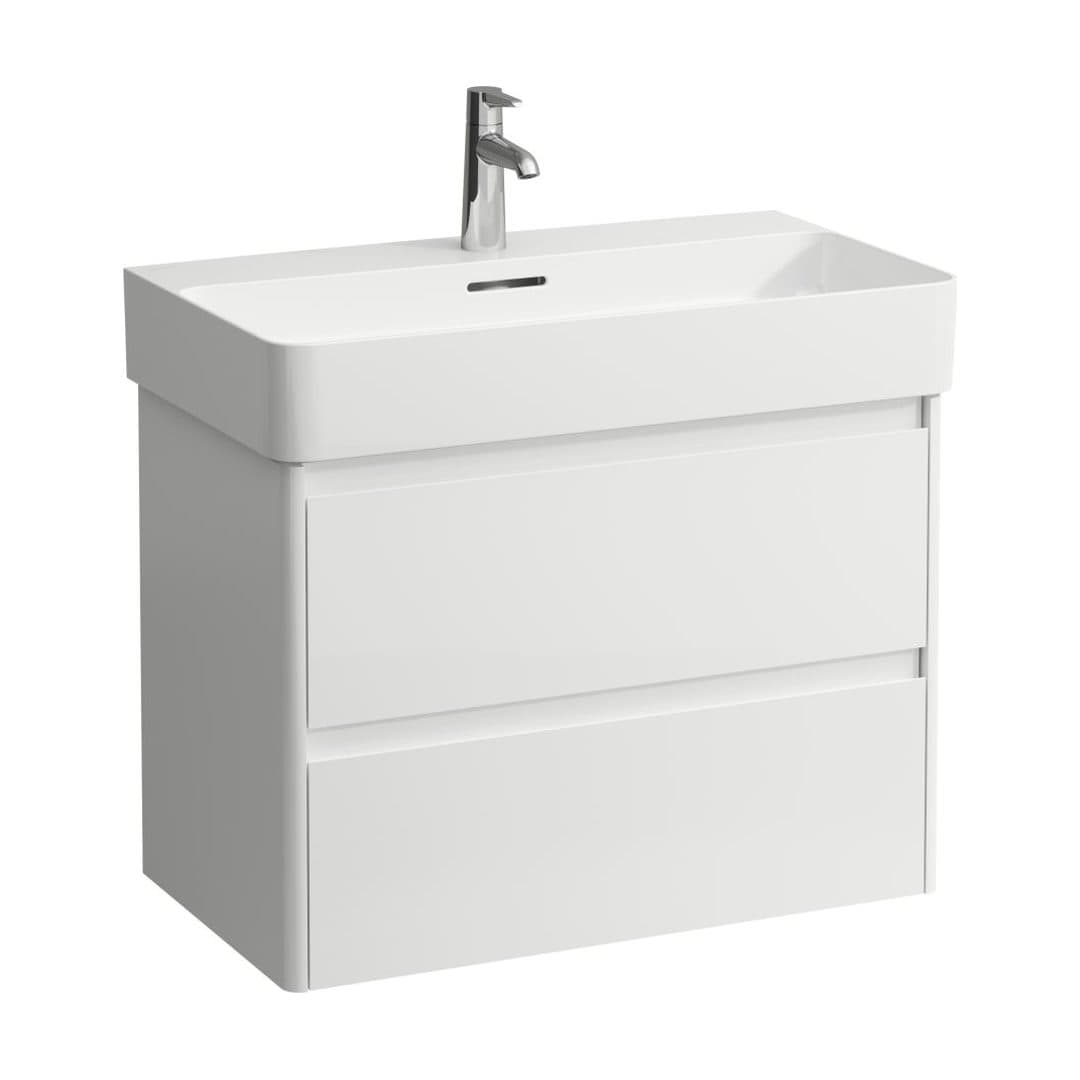 Laufen BASE 2.0 – Έπιπλο Νιπτήρα – 720 mm, 2 συρτάρια – White glossy (H4114021082611)