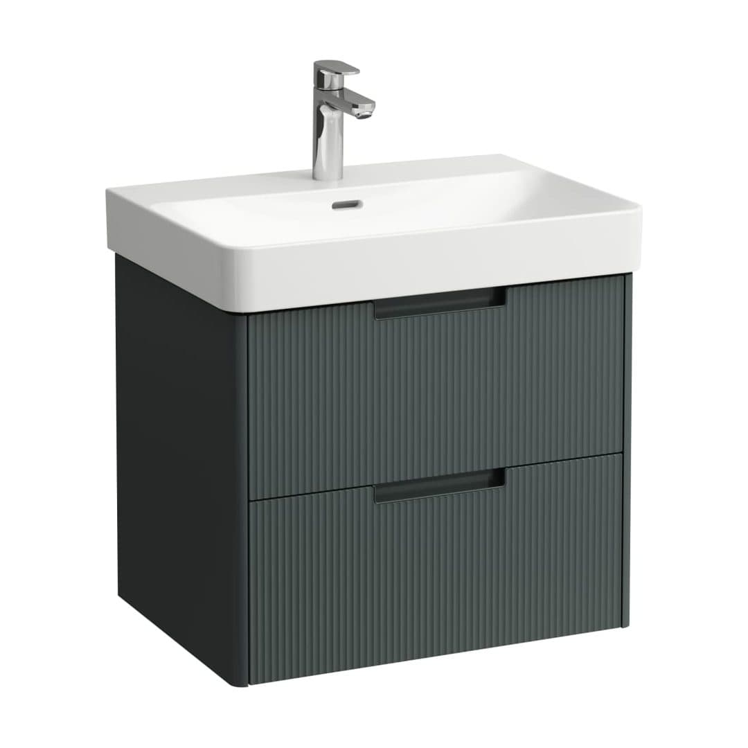 Laufen JUNA – Έπιπλο Νιπτήρα – 620 mm, 2 συρτάρια, για νιπτήρα H810964 / PRO X 810864 – Traffic Grey (H4115021092661)