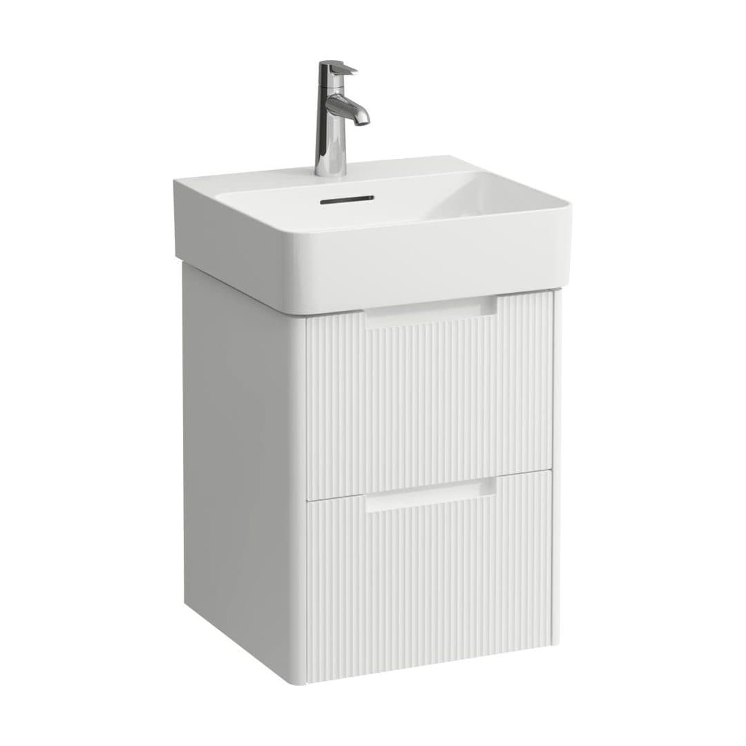 Laufen JUNA – Έπιπλο Νιπτήρα – 420 mm, 2 συρτάρια – White Matt (H4115721092601)