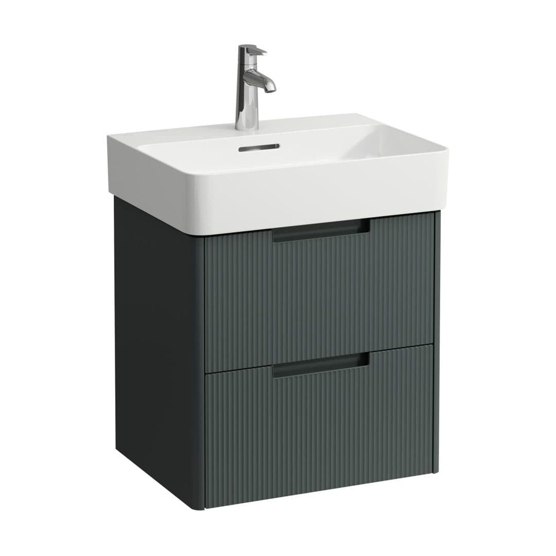 Laufen JUNA – Έπιπλο Νιπτήρα – 520 mm, 2 συρτάρια, για νιπτήρα H810282 – Traffic Grey (H4115821092661)