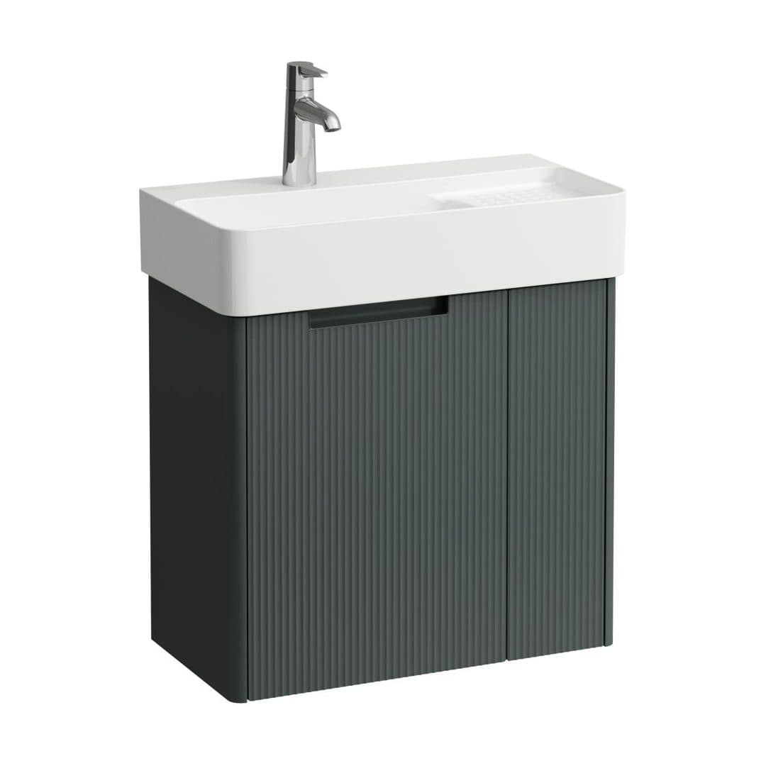 Laufen JUNA – Έπιπλο Νιπτήρα – 570 mm, 2 πόρτες – Traffic Grey (H4116031092661)