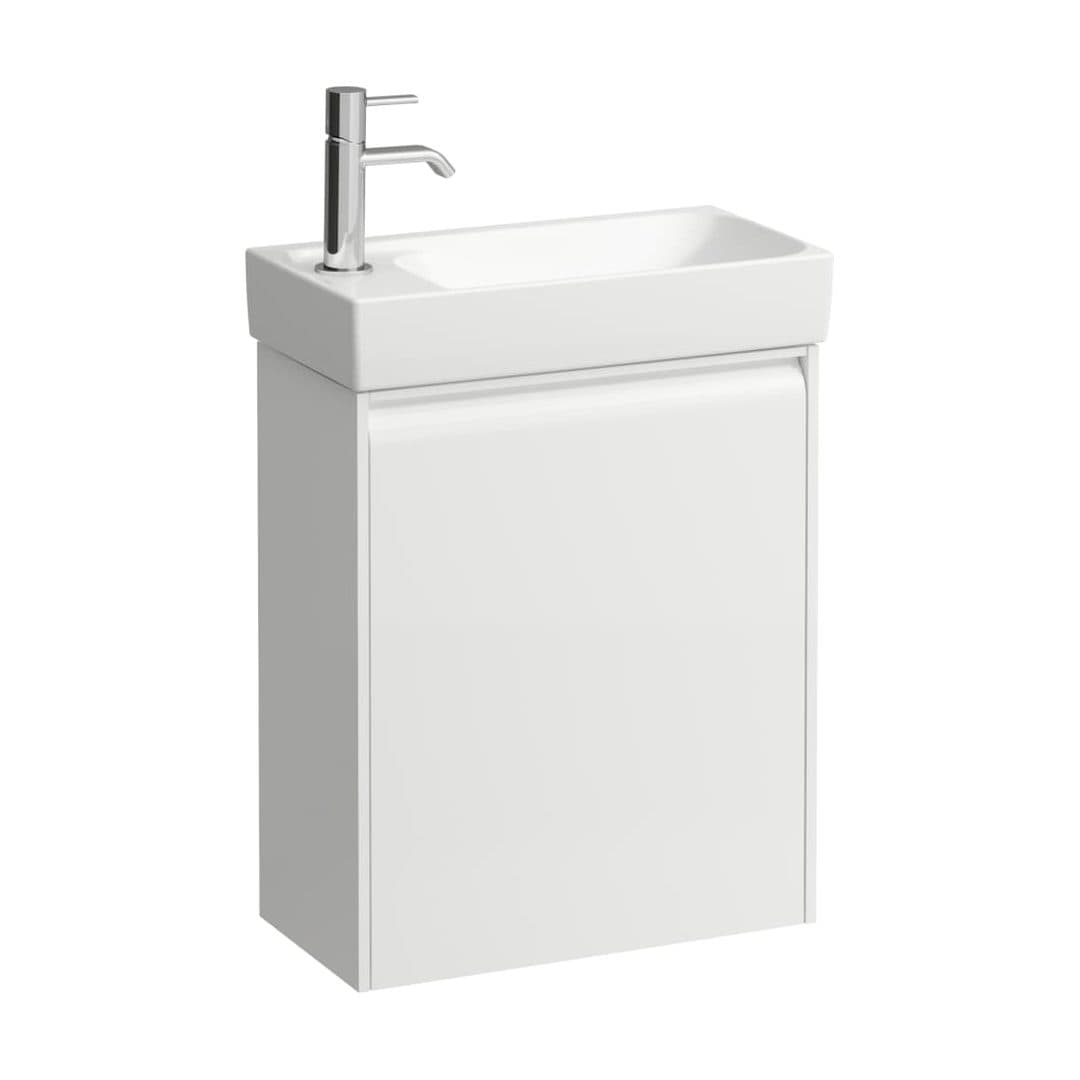 Laufen MEDA – Έπιπλο Νιπτήρα – 435 mm, 1 πόρτα αριστερή – White Matt (H4215510112601)