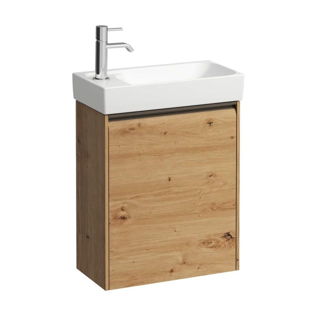 Laufen MEDA – Έπιπλο Νιπτήρα – 435 mm, 1 πόρτα αριστερή – Wild oak (H4215510112671)