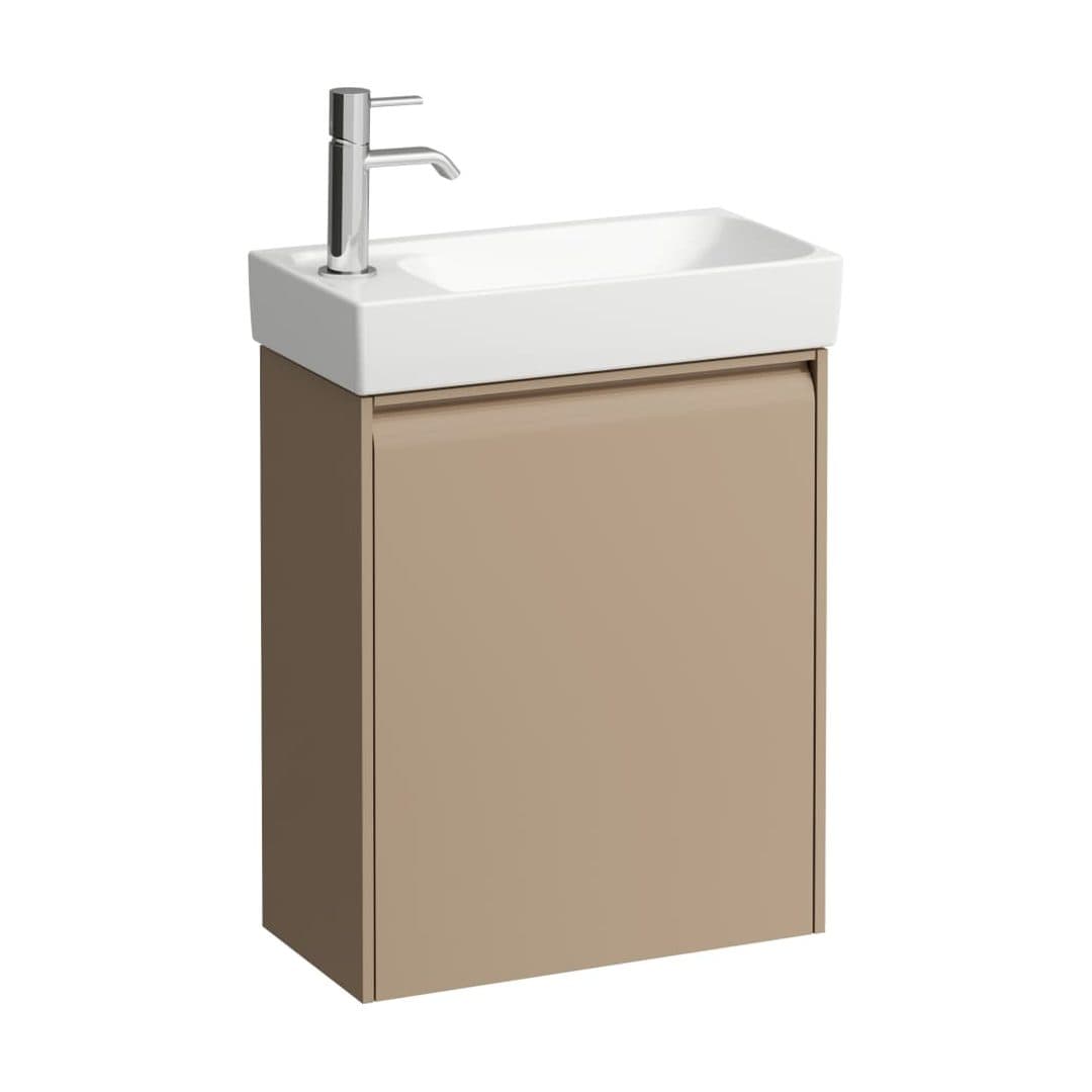 Laufen MEDA – Έπιπλο Νιπτήρα – 435 mm, 1 πόρτα αριστερή – Cappuccino (H4215510114651)