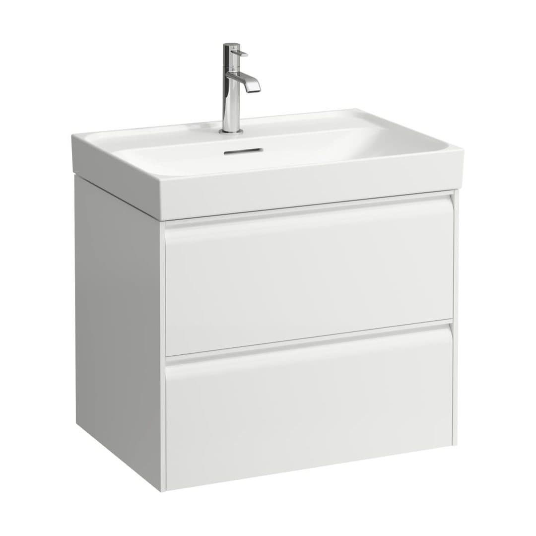 Laufen MEDA – Έπιπλο Νιπτήρα – 635 mm, 2 συρτάρια – White Matt (H4215820112601)